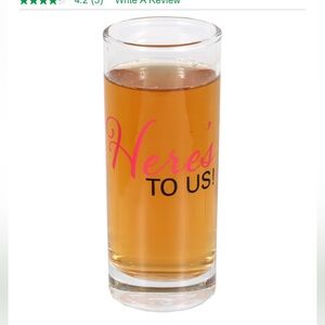 Two shot glasses, set of 2, 2.50 oz
